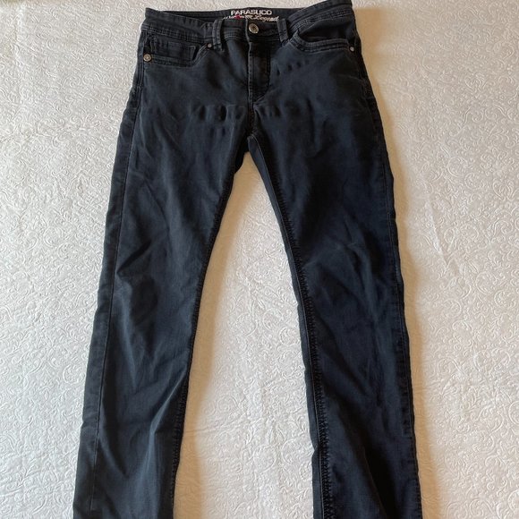 Parasuco Black Jeans mid rise /slim size 30/34 - Picture 1 of 4